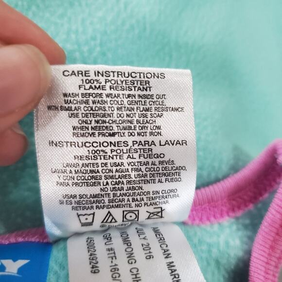 Disney Pixar finding dory girls 7/8 pajamas - Picture 7 of 8